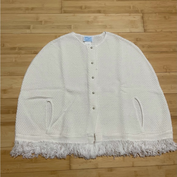 NEW Julius Berger Sweater Shaw P & P Cape Girl - Picture 5 of 13